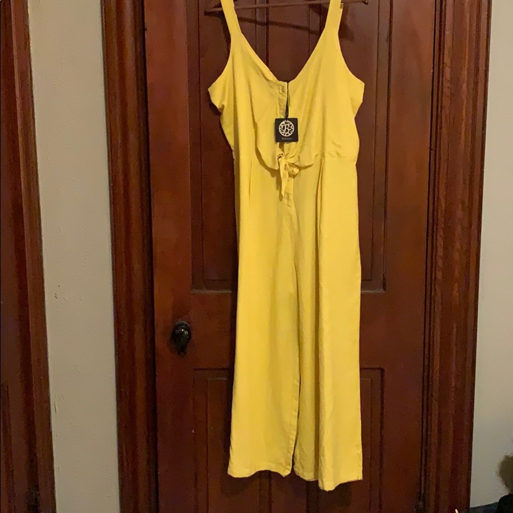 Yellow romper